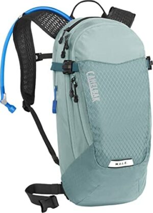 CamelBak Damski plecak nawilżający M.U.L.E. 12 kolarstwo górskie - plecak nawadniający łatwe uzupełnianie - magnetyczna pułapka na rurki 2,95 ml
