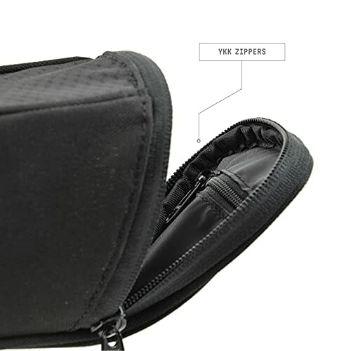 AGU Performance DWR torba podsiodłowa na rower, 0,7 l, wodoodporna, odblaskowa, 100% poliester z recyklingu - czarna - obrazek 5