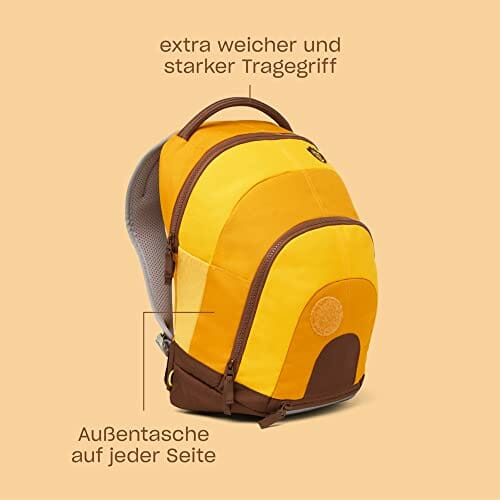 Affenzahn Daydreamer plecak przygodowy, ergonomiczny, pojemność 12 l, możliwość spersonalizowania, z ochroną przed deszczem i elementami odblaskowymi - obrazek 6