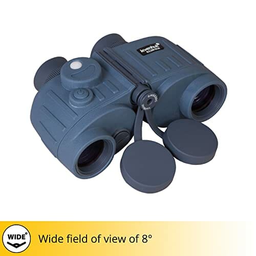 Wodoszczelna lornetka morska Levenhuk Nelson 8x30 z układem optycznym ze szkła BaK-4 z powłoką - obrazek 6