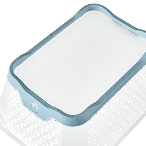 keeeper kosz do układania w stos, antypoślizgowy, DIN A7, 16 x 12 x 7 cm, Jonas, Nordic Blue - obrazek 6