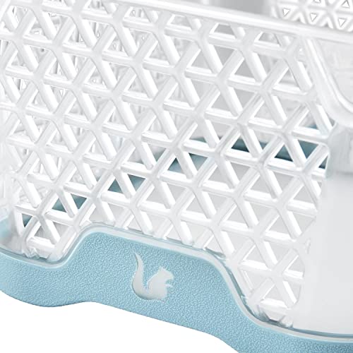 keeeper kosz do układania w stos, antypoślizgowy, DIN A7, 16 x 12 x 7 cm, Jonas, Nordic Blue - obrazek 4