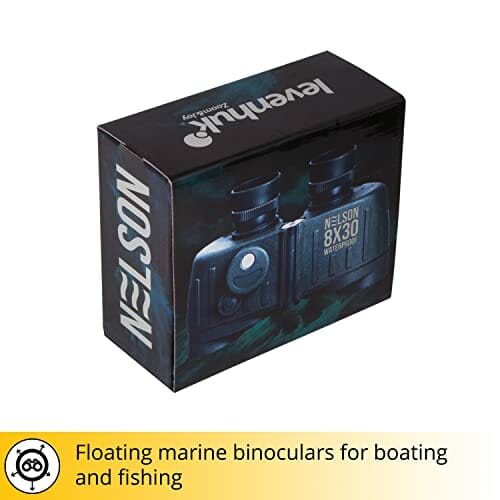 Wodoszczelna lornetka morska Levenhuk Nelson 8x30 z układem optycznym ze szkła BaK-4 z powłoką - obrazek 2