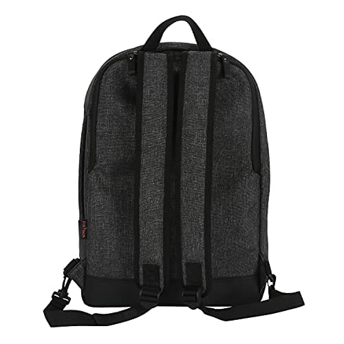 TOURBON duży nylonowy klips na rowery torby rowerowe plecak torba na laptopa - czarny - obrazek 7