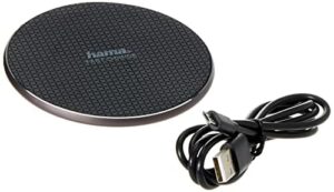 Hama Ładowarka indukcyjna 2000 mA QI-FC10 188318 standard ładowania indukcyjnego czarny