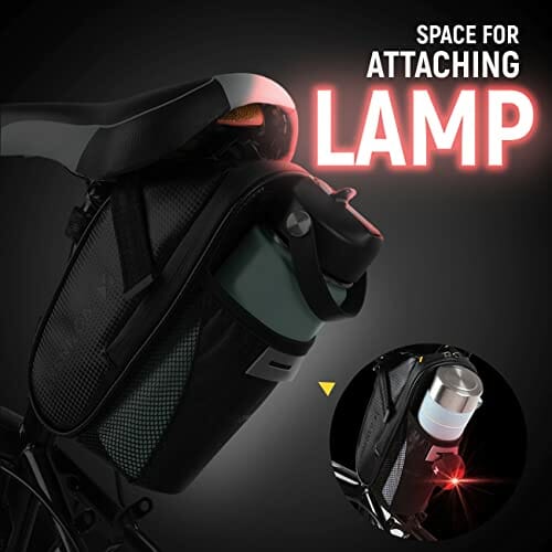 WOZINSKY torba podsiodłowa, torba rowerowa, wodoodporna torba podróżna - obrazek 3