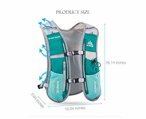 Lekki plecak 5 l do sportów na świeżym powietrzu, wyścigów szlakowych, - obrazek 7