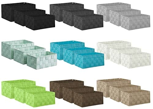 Brandsseller Zestaw 3 dekoracyjnych pudełek do przechowywania o wygląd - obrazek 2