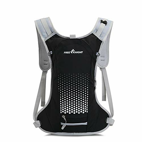 Free Knight Wodoszczelny plecak rowerowy o pojemności 6 l, z organizerem na kask, plecak do picia do jazdy na rowerze, jazdy konnej, biegania, wędrówek, biegania