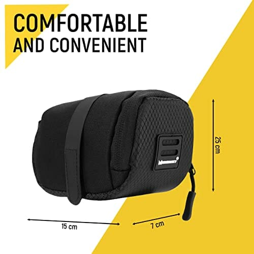 WOZINSKY Torba podsiodłowa, wodoszczelna torba podróżna na rower, rowe - obrazek 5