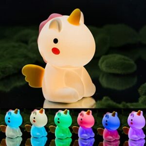 Purpledi Dziecięca silikonowa lampka nocna