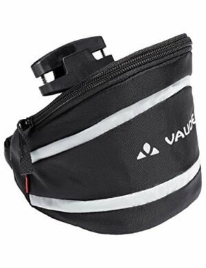 VAUDE Tool LED torba podsiodłowa rzemyk, 13 cm, czarna