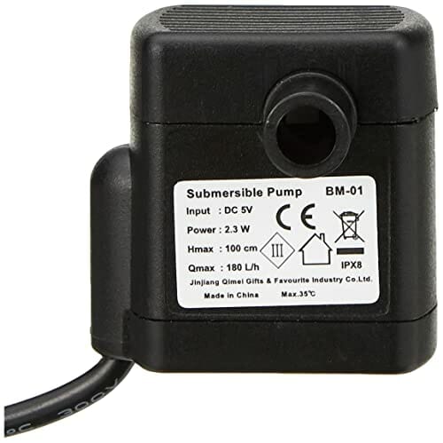 Catit Pompa zastępcza z adapterem USB i zasilaczem sieciowym do fontanny Catit, 1 sztuka (1 opakowanie) - obrazek 4