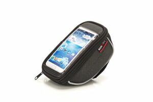 Bonin 11810L-A, Borsetta Porta Smartphone al Manubrio Unisex-Adulto, Nero/Grigio, L