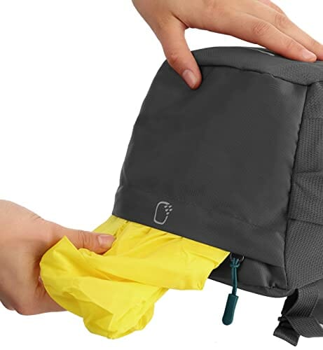 travelite OFFLITE plecak rowerowy z wytrzymałego materiału, plecak turystyczny z poliestru ze zintegrowaną osłoną przeciwdeszczową, 500 g, 46 cm, 12 litrów, antracytowy, 12 Liter, Współczesny - obrazek 8