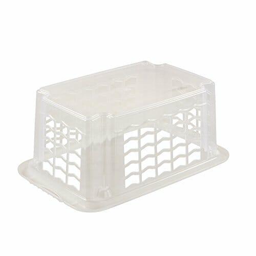 keeeper Kosz obrotowy/układany w stos S, polipropylen, naturalny/przezroczysty, S - obrazek 6