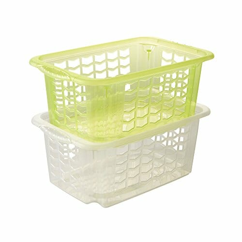 keeeper Kosz obrotowy/układany w stos S, polipropylen, naturalny/przezroczysty, S - obrazek 4