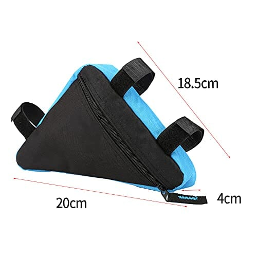 Alomejor Torba podsiodłowa Oxford, do użytku na świeżym powietrzu, z szybkim mocowaniem, sportowa torba do przechowywania na rower górski - obrazek 4