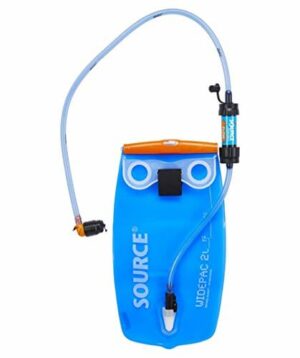 Source Widepac i Sawyer bukłak, niebieski, 2 litry
