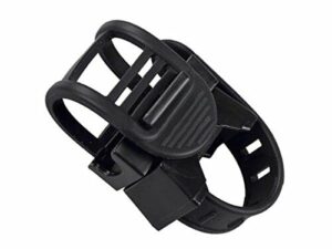 System-S Uchwyt na światło rowerowe, czarny, mocowanie uchwytu na latarkę