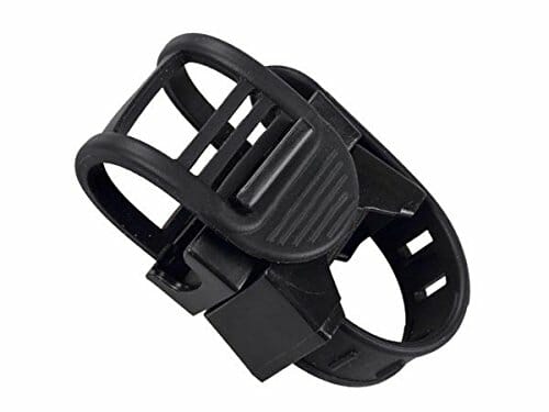 System-S Uchwyt na światło rowerowe, czarny, mocowanie uchwytu na latarkę