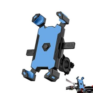 Uchwyt na telefon do roweru - Obracany o 360° zacisk do telefonu komórkowego - Klips na kierownicę do skutera rowerowego, zacisk do telefonu komórkowego do wózka, wózek na zakupy Clomuzi