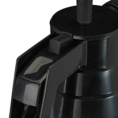 Relaxdays Butelka z rozpylaczem, regulowana mosiężna dysza, nawadnianie roślin, pestycydy, środek do czyszczenia, spryskiwacz 2 l, czarny, ok. 31 x 17 x 12,5 cm - obrazek 5
