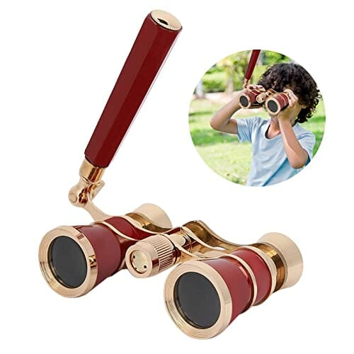 Voluxe Opera Telescope Clear Opera lornetka 11 x 6,3 x 3 cm Codzienny trening mebli do teatru patrolowego (czerwony) - obrazek 4