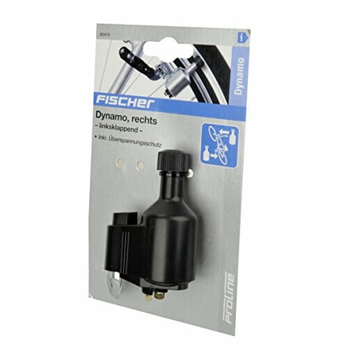 Fischer dynamo z ochroną przeciwprzepięciową, czarne - obrazek 2