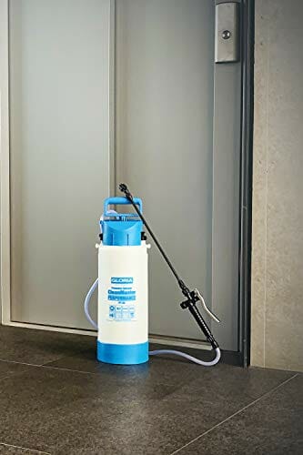 GLORIA CleanMaster PERFORMANCE PF 50 Opryskiwacz ciśnieniowy, do czyszczenia i dezynfekcji, dezynfekcja powierzchni, pojemność napełniania 5 l, do środków o pH 2-9, odporny na oleje - obrazek 3