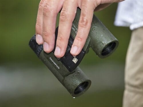 Olympus Lornetka 8 x 25 WP II (wodoszczelna, nie paruje, ochrona przed kurzem, 10-krotne powiększenie), nadaje się do użytku na zewnątrz, zielona - obrazek 7