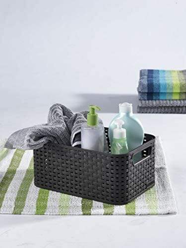 Curver Pudełko do Przechowywania, Antracytowy, 28,5 x 19,4 x 13 cm - obrazek 4