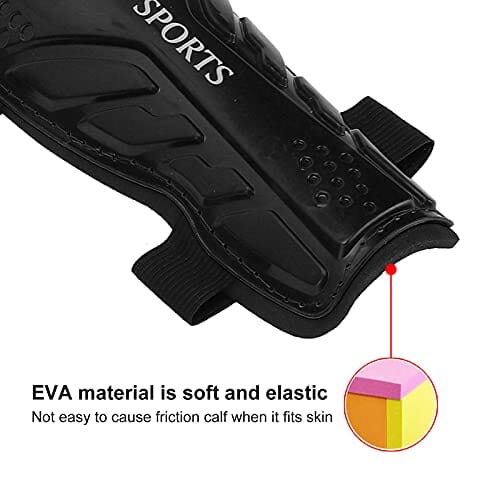 Nofaner Ochraniacze piszczeli dla młodzieży, oddychające, lekkie ochraniacze na piszczele dla chłopców i dziewczynek, kompleksowa ochrona - obrazek 7