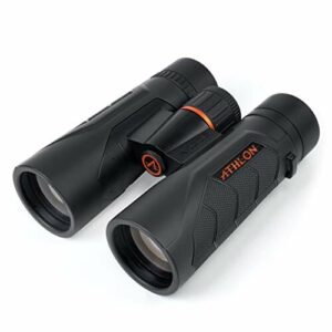 Athlon Optics Argos G2 8 x 42 UHD lornetka dla dorosłych i dzieci, czarna, wodoszczelna, trwała lornetka do obserwacji ptaków, polowania, koncertu, uprawiania sportu