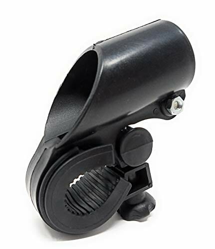 System-S Uchwyt na światło rowerowe, czarny, mocowanie latarki