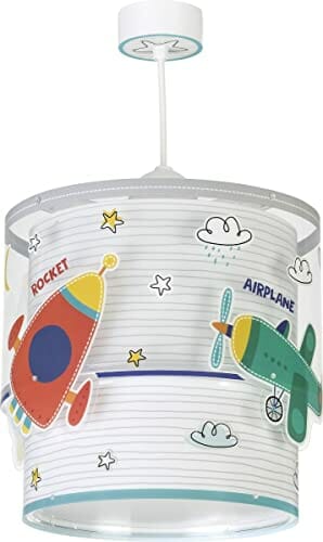 Dalber Lampa do pokoju dziecięcego, lampa wisząca, lampa sufitowa, lam