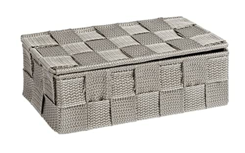 WENKO 22572100 Organizer Adria mini z pokrywką Taupe - Aufbewahrungsbo - obrazek 9