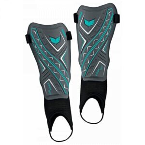 Erima Ochraniacze na golenie X-Plate Duo Cool Grey/Curacao M