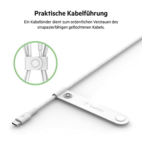 Belkin Przenośna bezprzewodowa podkładka ładująca z MagSafe Belkin BoostCharge Pro, szybkie ładowanie do 15 W, (brak zasilacza w zestawie) – biała - obrazek 7