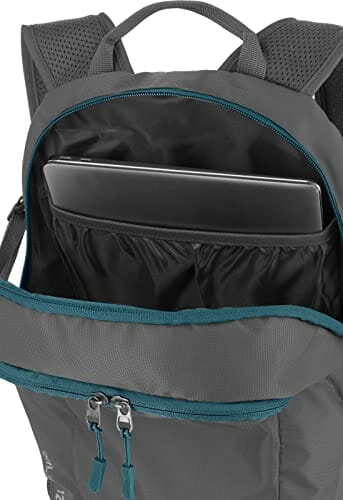 travelite OFFLITE plecak rowerowy z wytrzymałego materiału, plecak turystyczny z poliestru ze zintegrowaną osłoną przeciwdeszczową, 500 g, 46 cm, 12 litrów, antracytowy, 12 Liter, Współczesny - obrazek 5