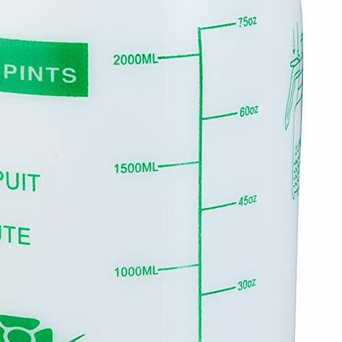 Relaxdays Butelka z pompką, regulowana dysza mosiężna, nawadnianie roś - obrazek 2