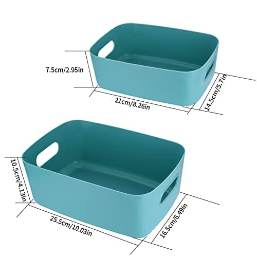 Zestaw 6 sztuk Domowe Pojemniki na Przechowywanie, Skrzynki, Pudełka z - obrazek 7