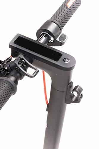 Urban Prime Hak do torebki z 2 silikonowymi foliami ochronnymi do skuterów elektrycznych, unisex, dla dorosłych, czarny i biały, rozmiar uniwersalny - obrazek 2