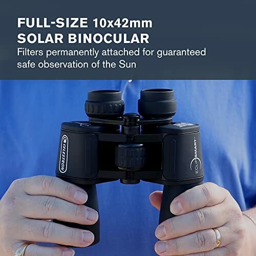 Celestron 71238 EclipSmart 10 x 42 lornetka solarna, czarna - obrazek 6