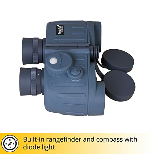 Wodoszczelna lornetka morska Levenhuk Nelson 8x30 z układem optycznym ze szkła BaK-4 z powłoką - obrazek 5