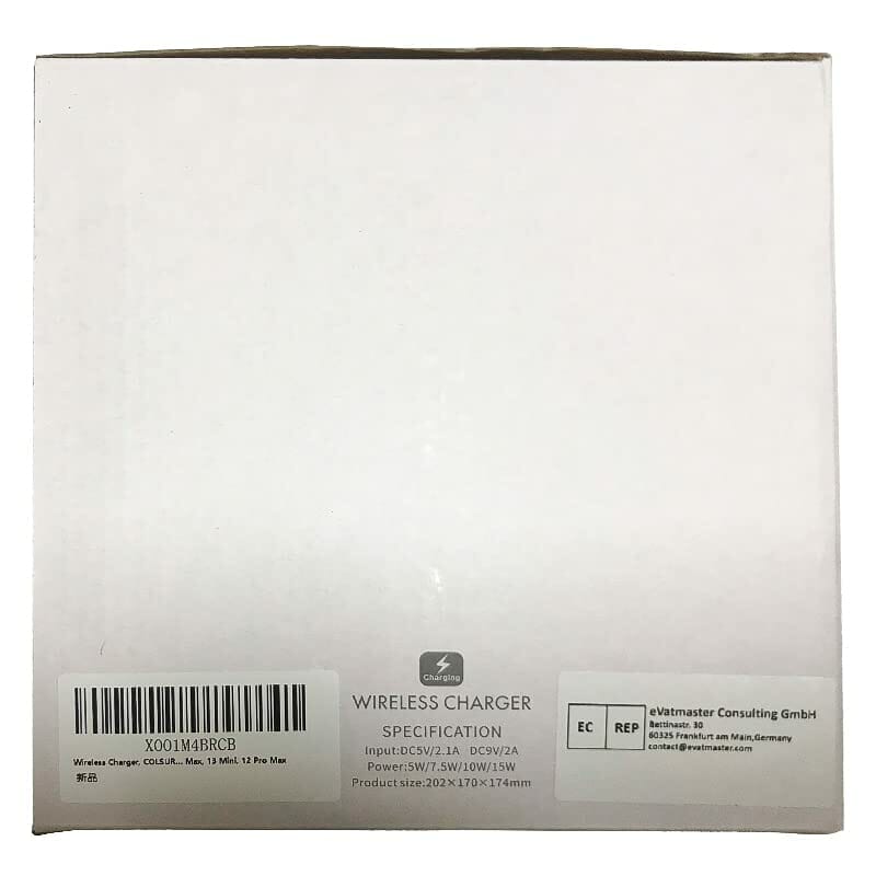 COLSUR bezprzewodowa ładowarka 3 w 1, indukcyjna stacja ładująca 15 W, bezprzewodowa ładowarka do zegarka i Watch Series SE 7 6 5 4 3 2, AirPods Pro 2, bezprzewodowa ładowarka do iPhone'a 14, 13 Pro Max, 13 Mini, 12 Pro Max - obrazek 5