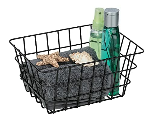 WENKO Viana kosz łazienkowy mod. Viana czarny matowy, modny kosz do pr - obrazek 5