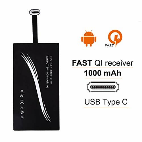 Bezprzewodowy odbiornik ładowania, moduł odbiornika bezprzewodowego ładowania USB-C typu C do smartfona z interfejsem typu C. - obrazek 6