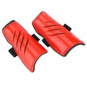 Alomejor 5 kolorów 1 para ochraniaczy na golenie piłki nożnej dziecko dzieci piłka nożna ochraniacze na nogi