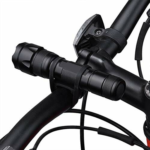 Vikenar 5 szt./zestaw wielofunkcyjny rowerowy rowerowy silikonowy stały pasek bandaż latarka uchwyt uchwyt - obrazek 4